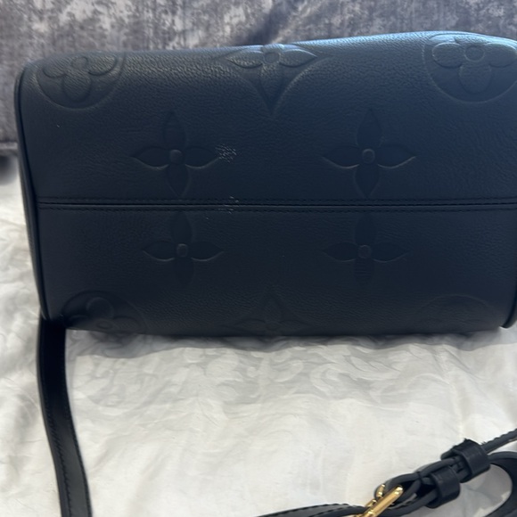 Black Satchel with Gold Accents - Picture 3 of 6
